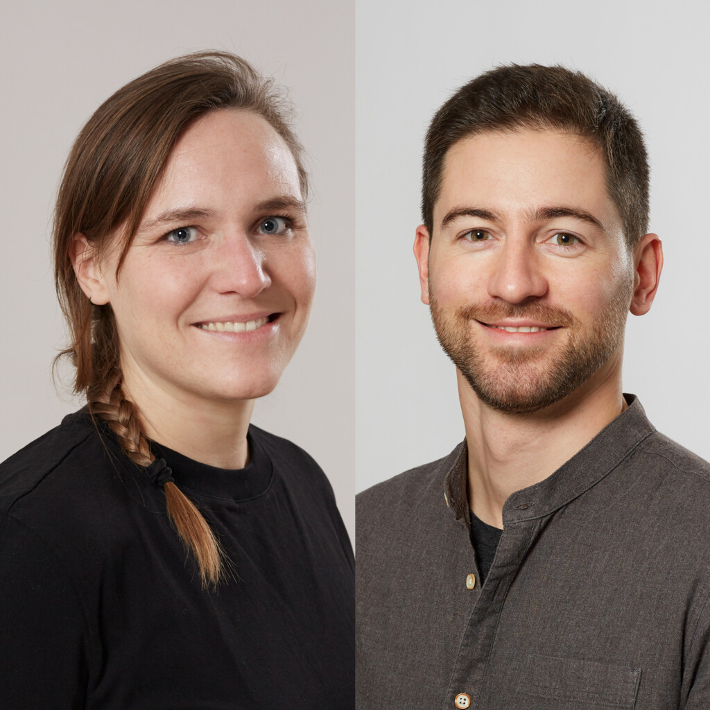 Valeria Küttel und Philipp Roos